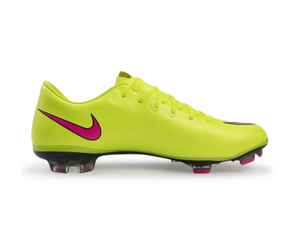 Nike Kids Mercurial Vapor V FG Volt/Hyper Pink/Black