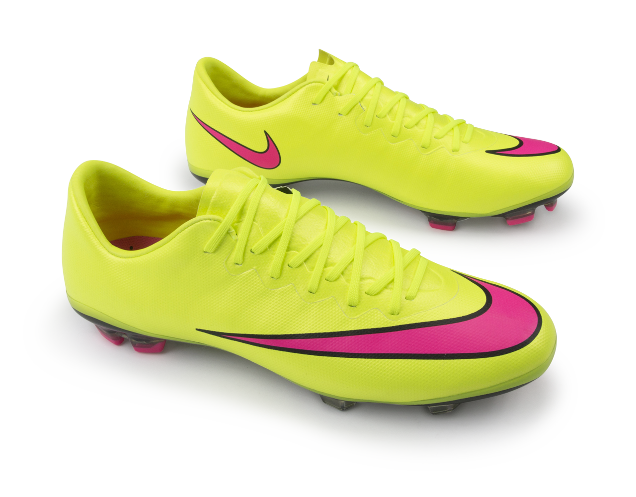 Nike Kids Mercurial Vapor V FG Volt/Hyper Pink/Black