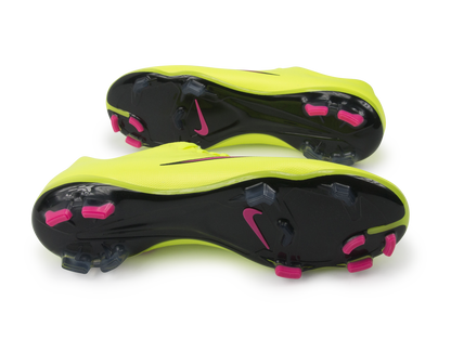 Nike Kids Mercurial Vapor V FG Volt/Hyper Pink/Black
