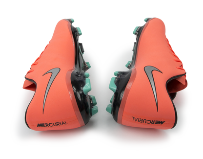 Nike Kids Mercurial Vapor X FG Bright Mango/Metallic Silver/Hyper Turquoise