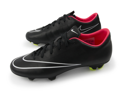 Nike Men's Mercurial Victory II FG Black/Hyper Punch/White