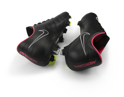 Nike Men's Mercurial Victory II FG Black/Hyper Punch/White