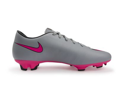 Nike Men's Mercurial Victory V FG Wolf Grey/Vivid Pink/White