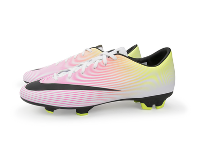 Nike Men's Mecurial Victory V FG White/Black/Volt