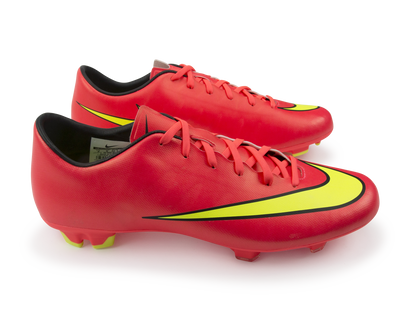 Nike Men's Mercurial Victory V FG Hyper Punch/Metallic Gold/Black