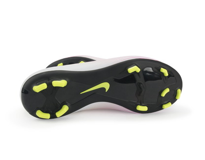 Nike Kids Mercurial Victory V FG White/Black/Volt