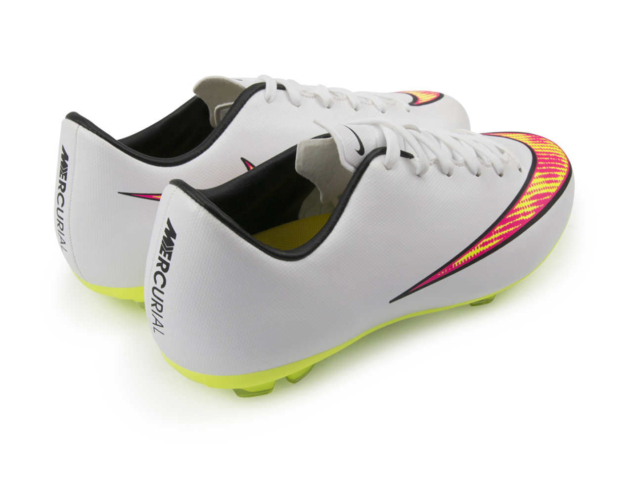 Nike Kids Mercurial Victory V FG White/Volt/Black
