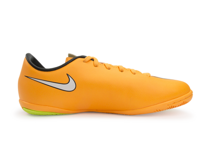 Nike Kids Mercurial Victory V Indoor Soccer Shoes Laser Orange/Black/Volt