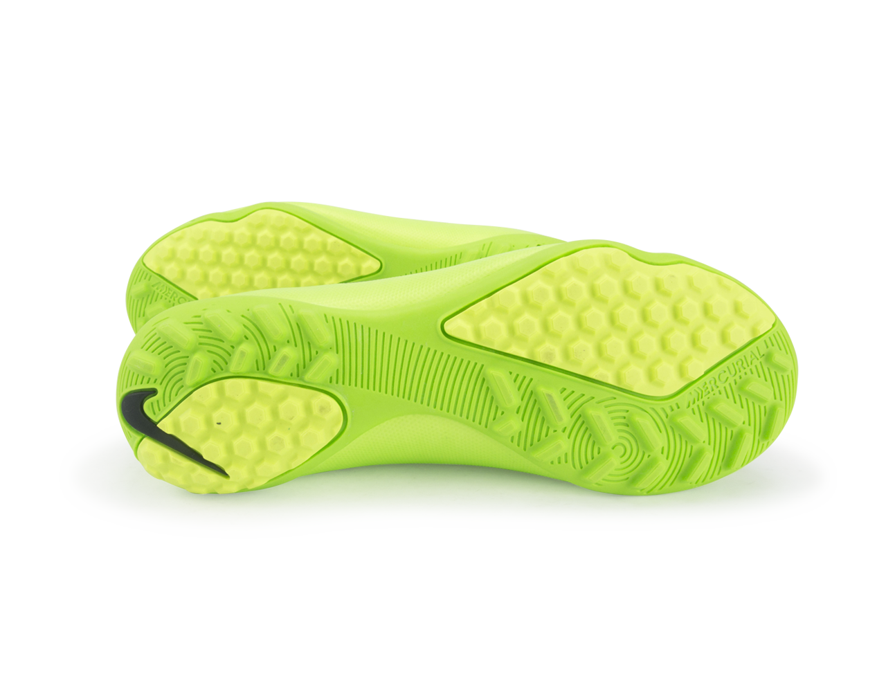 Nike Kids Mercurial Victory V Turf Soccer Shoes Electric Green/Hyper Punch/Black