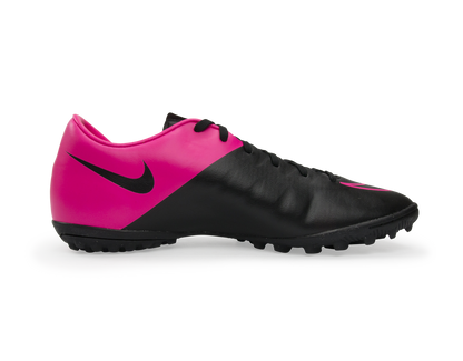 Nike Men's Mercurial Victory V Turf Soccer Shoes Black/Hyper Pink/Pink Pow