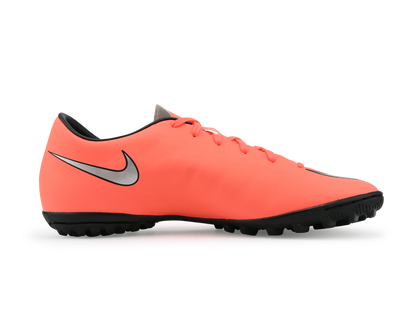 Nike Men's Mercurial Victory V Turf Soccer Shoes Bright Mango/Metallic Slivr/Hyper Turqoise