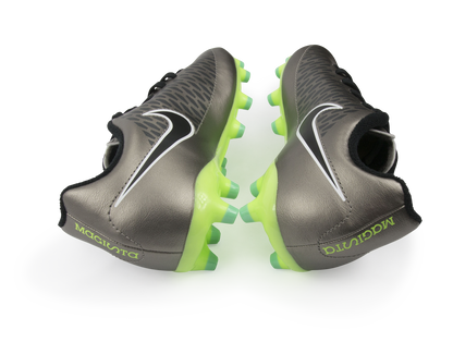 Nike Kids Magista Onda FG Metallic Pewter/Ghost Green/Black