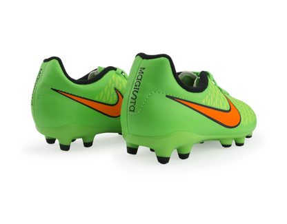 Nike Kids Magista Onda FG Posion Green/Total Orange/Flash Lime