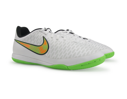Nike Kids Magista Onda Indoor Soccer Shoes White/Poison Green/Black