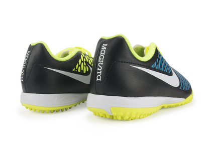 Nike Kids Magista Onda Turf Soccer Shoes Black/Volt/Blue Lagoon