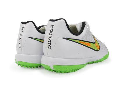 Nike Kids Magista Onda Turf Soccer Shoes White/Poison Green/Black