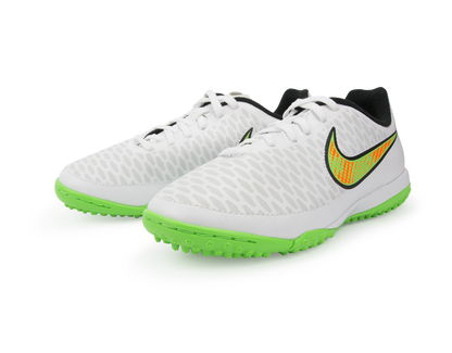 Nike Kids Magista Onda Turf Soccer Shoes White/Poison Green/Black