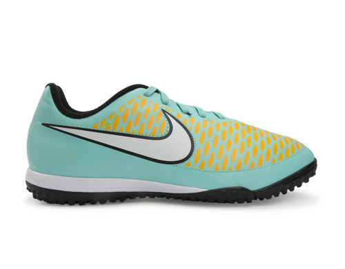 Nike Kids Magista Onda Turf Soccer Shoes Neo Turquoise/White/Hyper Crimson