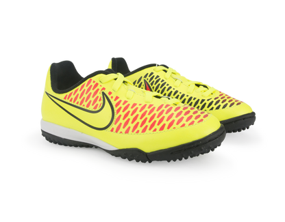Nike Kids Magista Onda Turf Soccer Shoes Volt/Black/Hyper Punch