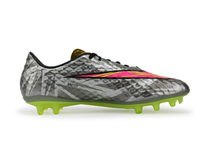 Nike Men's Hypervenom Phantom FG Chrome/Hyper Pink/Metalic Gold