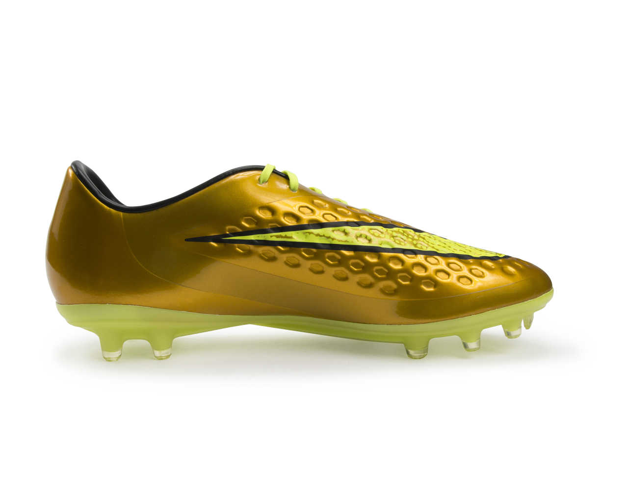Nike Men's Hypervenom Phatal FG Metallic Gold/Black/Tour Yellow