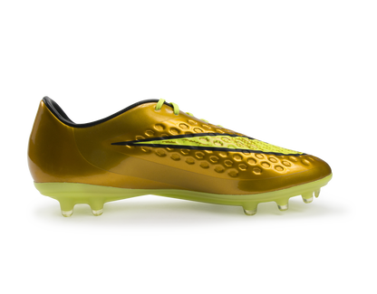 Nike Men's Hypervenom Phatal FG Metallic Gold/Black/Tour Yellow