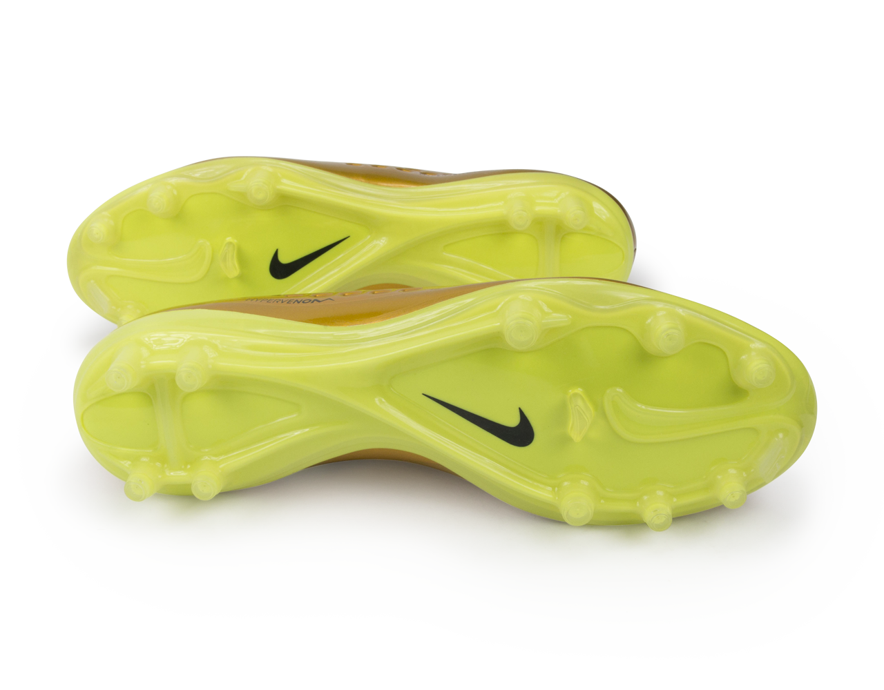 Nike Men's Hypervenom Phatal FG Metallic Gold/Black/Tour Yellow