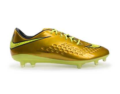 Nike Men's Hypervenom Phatal FG Metallic Gold/Black/Tour Yellow