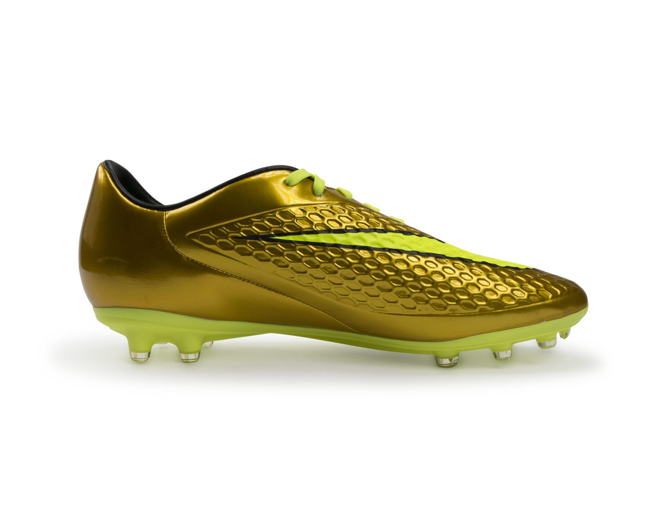 Nike Men's Hypervenom Phelon FG Metallic Gold/Black/Tour Yellow