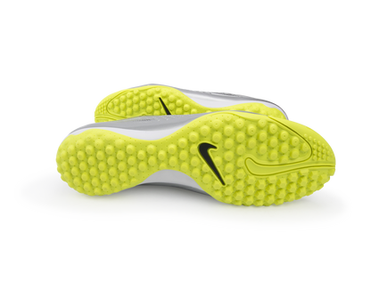 Nike Men's Hypervenom Phelon Turf Soccer Shoes Chrome/Hyper Pink/Metalic Gold