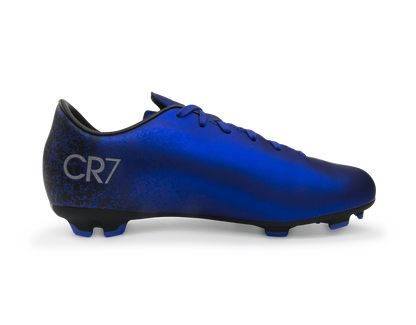 Nike Kids Mercurial Victory V CR7 FG Deep Royal Blue/Metallic Silver