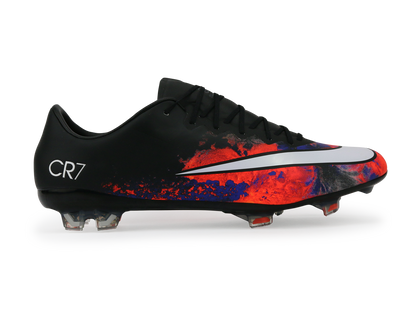 Nike Men's Mercurial Vapor X CR7 FG Black/White/Total Crimson
