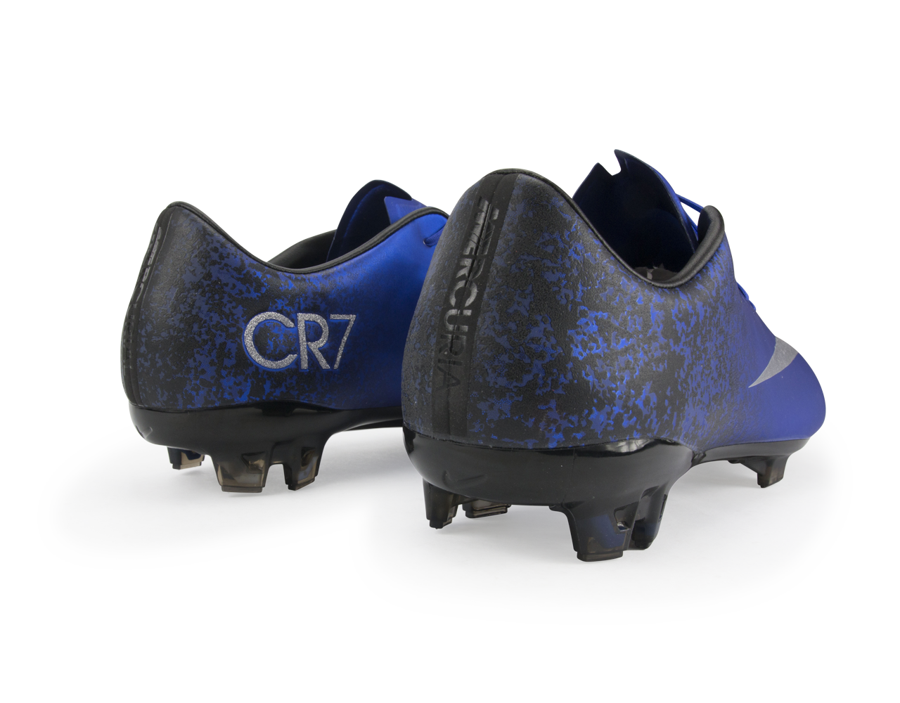 Nike Men's Mercurial Vapor X CR7 FG Deep Royal Blue/Metallic Silver