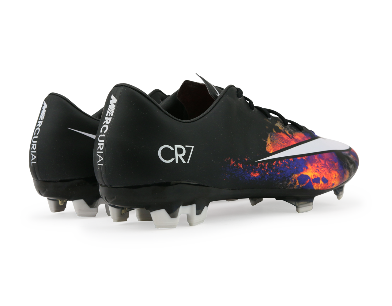 Nike Men's Mercurial Veloce II CR7 FG Black/White/Total Crimson