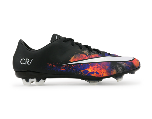 Nike Men's Mercurial Veloce II CR7 FG Black/White/Total Crimson