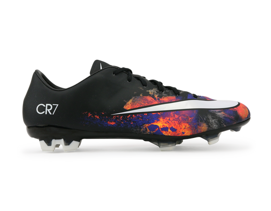 Nike Men's Mercurial Veloce II CR7 FG Black/White/Total Crimson