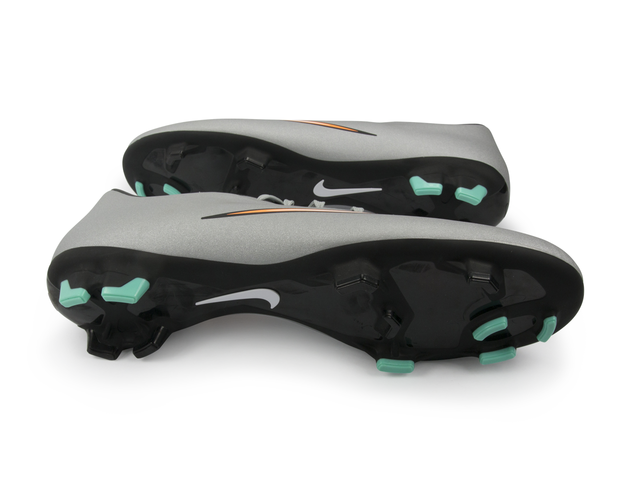 Nike Men's Mercurial Victory V CR FG Metallic Silver/Hyper Turquoise/Black
