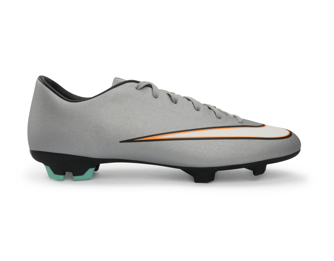 Nike Men's Mercurial Victory V CR FG Metallic Silver/Hyper Turquoise/Black