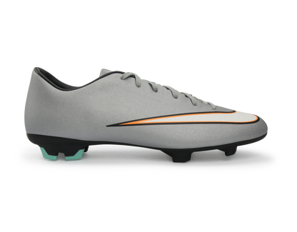 Nike Men's Mercurial Victory V CR FG Metallic Silver/Hyper Turquoise/Black