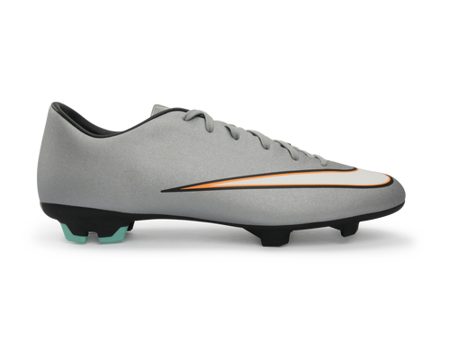 Nike Men's Mercurial Victory V CR FG Metallic Silver/Hyper Turquoise/Black