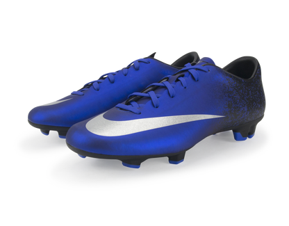 Nike Men's Mercurial Victory V CR 7 FG Deep Royal Blue/Racer Blue/Metallic Silver