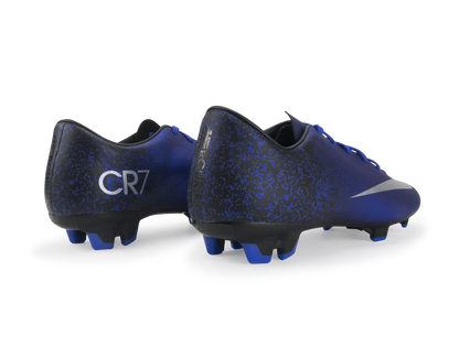 Nike Men's Mercurial Victory V CR 7 FG Deep Royal Blue/Racer Blue/Metallic Silver
