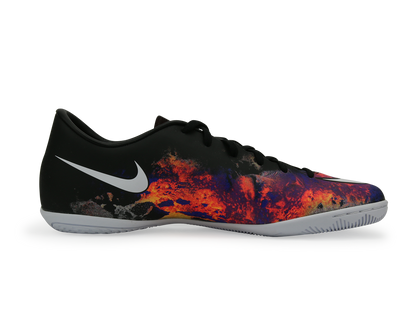 Nike Men's Mercurial Victory V CR Indoor Soccer Shoes  Black/White/Total Crimson/Vivid Purple