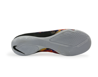 Nike Men's Mercurial Victory V CR Indoor Soccer Shoes  Black/White/Total Crimson/Vivid Purple