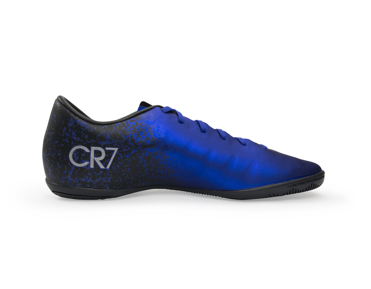 Nike Men's Mercurial Victory V CR7 Indoor Soccer Shoes Deep Royal Blue/Metallic Silver