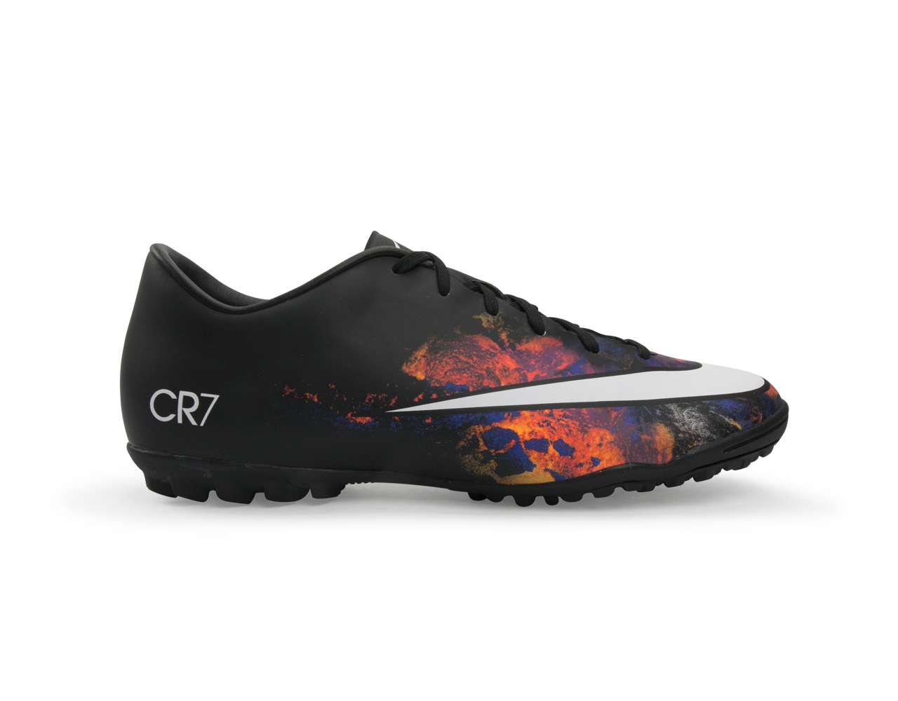 Nike Men's Mercurial Victory V CR Turf Soccer Shoes Black/White/Total Crimson