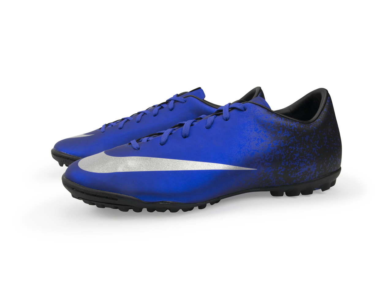 Nike Men's Mercurial Victory V CR7 Turf Soccer Shoes Royal Blue/Metallic Silver/Bleu Royal