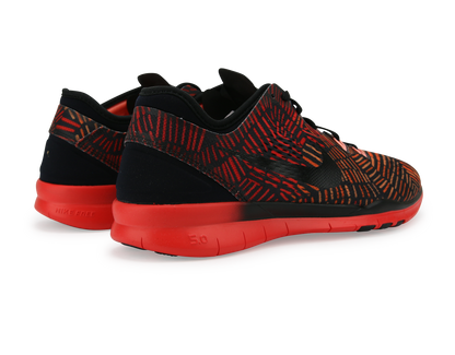 Nike Women's Free 5.0 TR Fit 5 Prt Black/Black Bright/Crimson Atomic