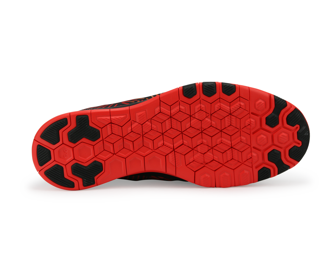 Nike Women's Free 5.0 TR Fit 5 Prt Black/Black Bright/Crimson Atomic