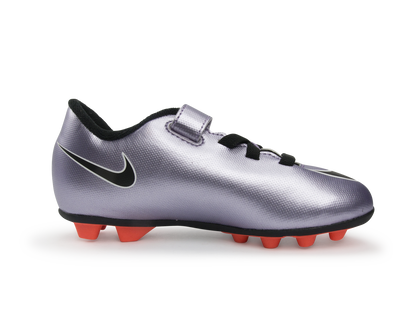 Nike Kids Mercurial Vortex II V FG-R Urban Lilac/Bright Mango/Black